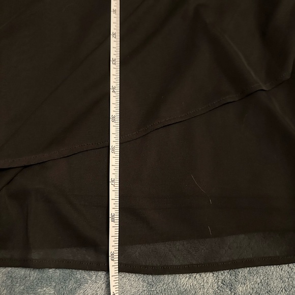 Signature Valerie Draped Cocktail Dress Size 16W - Picture 7 of 7